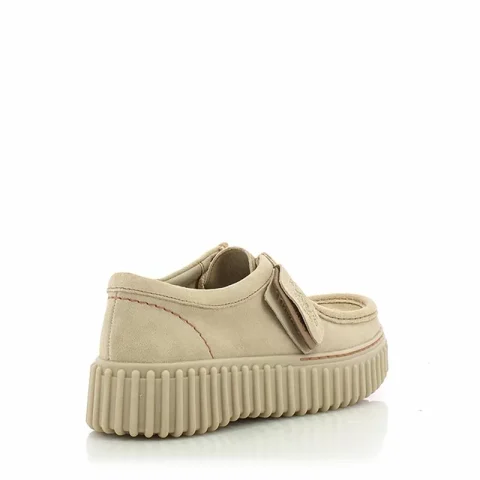 Дамски Ежедневни CLARKS – 26181191 TORHILL BEE ECRU SUEDE — снимка 3