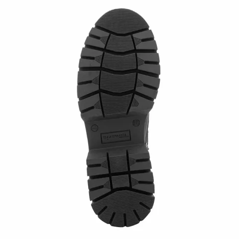 Дамски Кубинки TAMARIS – 1-1-25230-39 910 SILVER MET/BLK — снимка 4