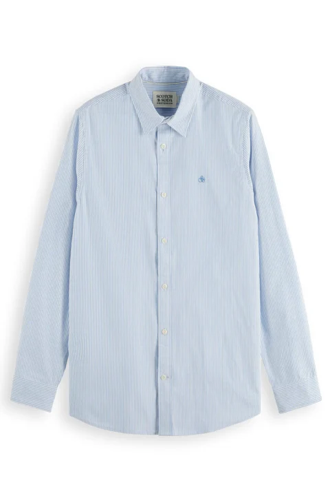 Риза Core-Oxford Stripe 179187 5233 blue stripe