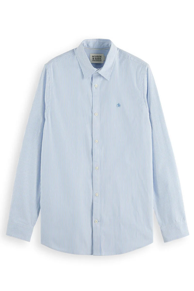 Риза Core-Oxford Stripe 179187 5233 blue stripe