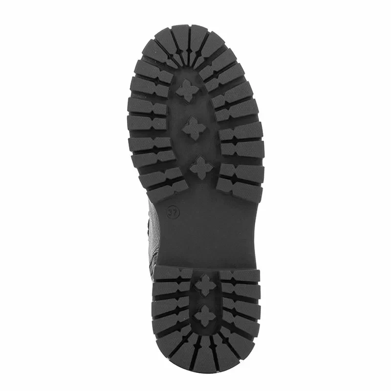 Дамски Кубинки CARLO FABIANI – 108303 BLACK — снимка 4