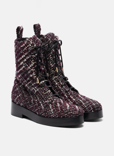 Боти от туид 'Ben 20' Aquazzura — снимка 2