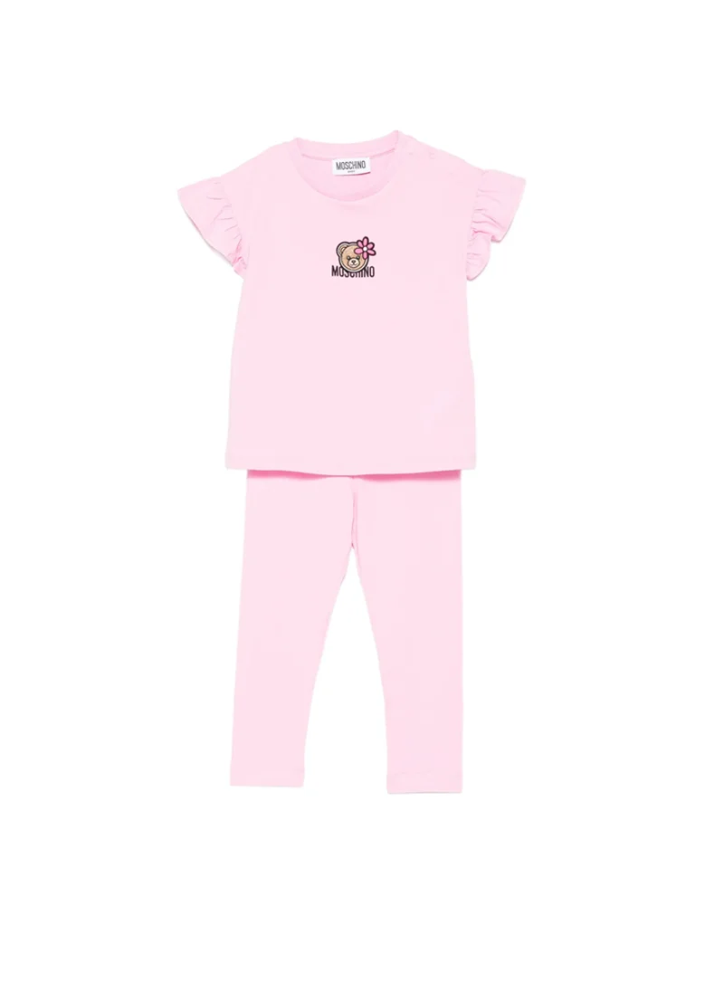 Комплект с принт Moschino Kids
