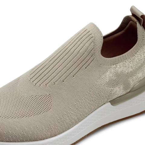 Дамски Сникърс TAMARIS – 1-24752-44-498 IVORY METALLIC_1 — снимка 4
