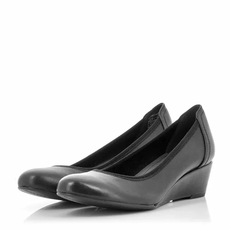 Дамски обувки на платформа TAMARIS – 1-1-22320-21 BLACK — снимка 3