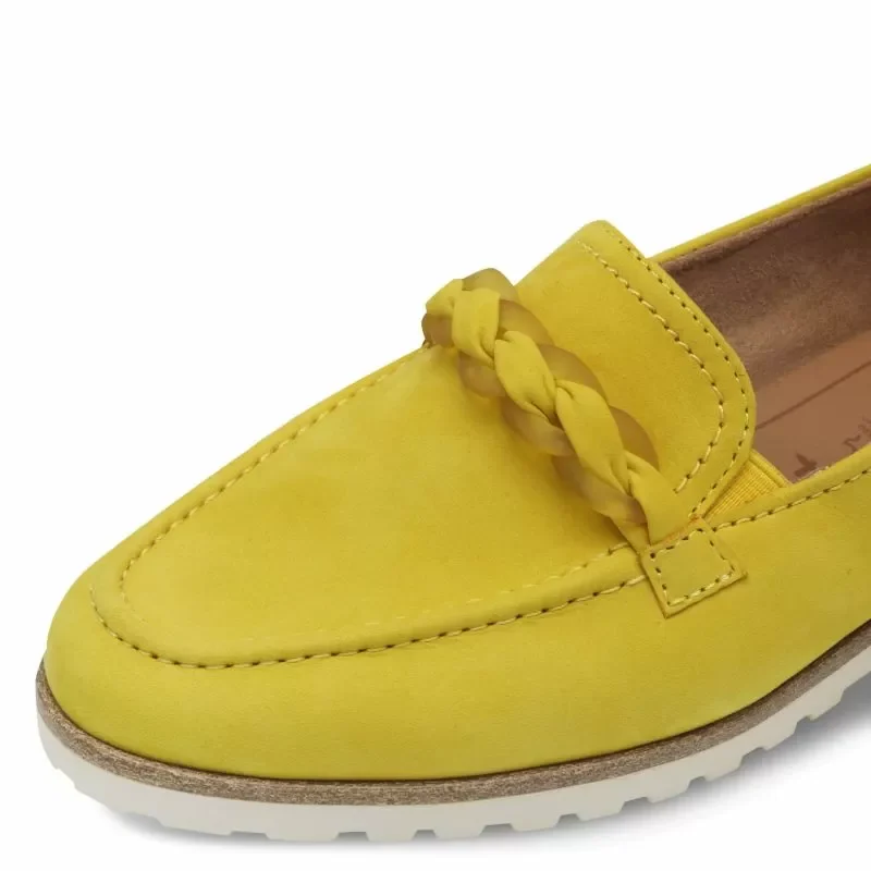 Дамски Лоуфър TAMARIS – 1-24200-42-600 YELLOW — снимка 4