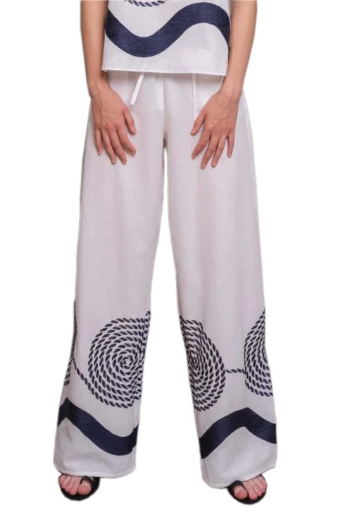 Панталон Navaro Pants CAPF4WA23ΕΜΒ white