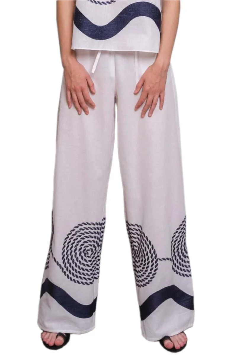 Панталон Navaro Pants CAPF4WA23ΕΜΒ white