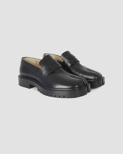 Tabi Loafers in Black — снимка 2