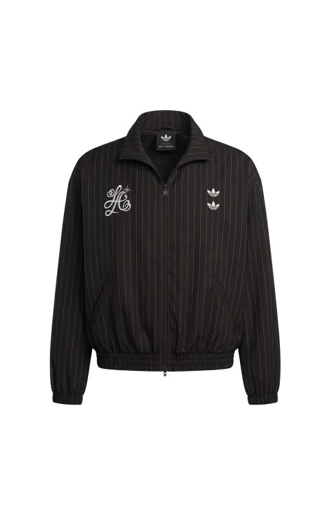 Pinstripe Track Jacket