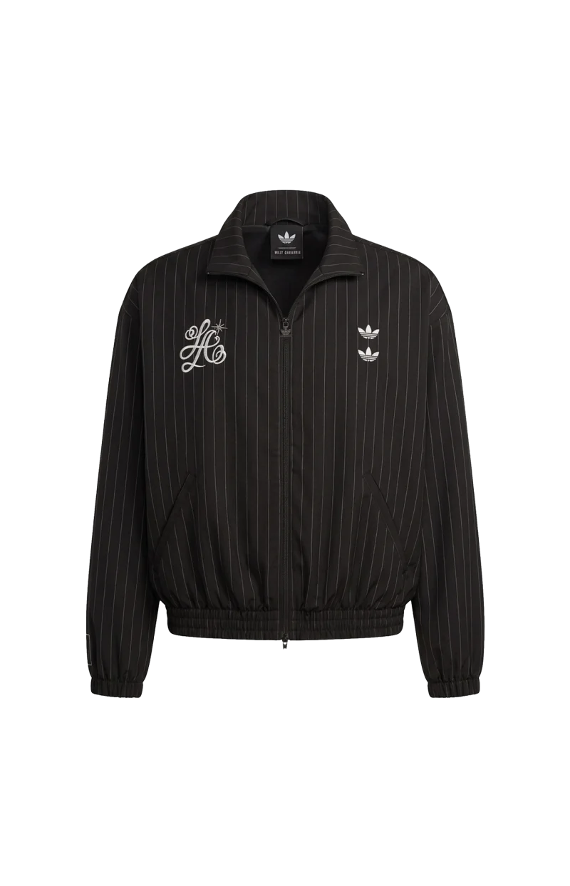 Pinstripe Track Jacket