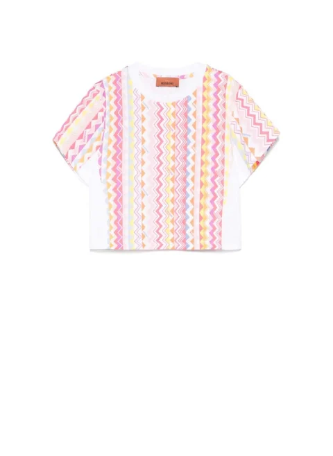 Тишърт с лого Missoni Kids