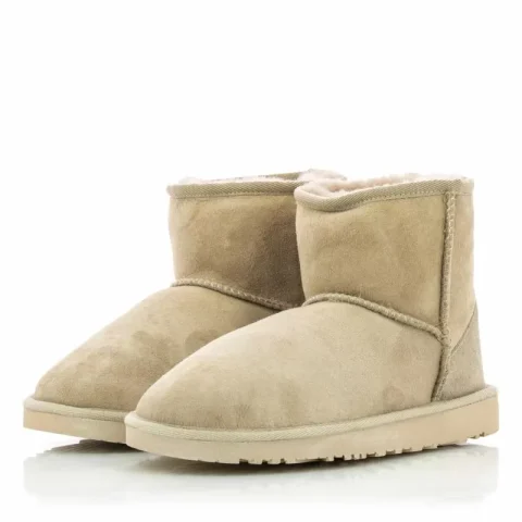 Дамски Спортни Боти COCONUT – 1077.2052 BEIGE SUEDE — снимка 3