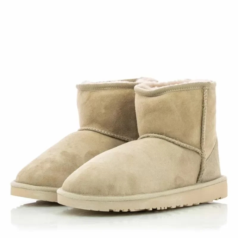 Дамски Спортни Боти COCONUT – 1077.2052 BEIGE SUEDE — снимка 3