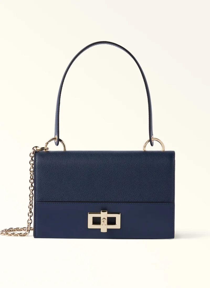 Чанта Furla Amelia Ink Blue