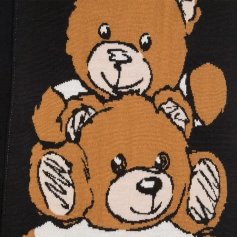 Плетен зимен шал MOSCHINO — снимка 5