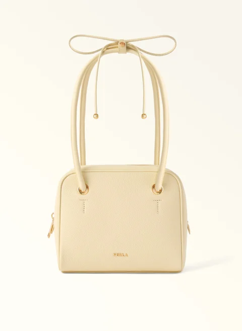 Чанта Furla Poppy Cremino