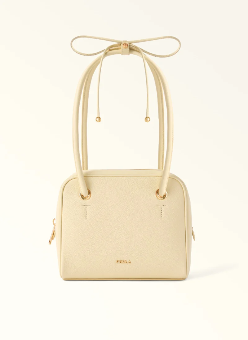 Чанта Furla Poppy Cremino