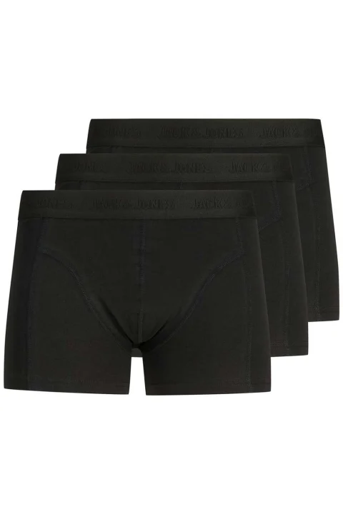Бельо (Pack Of 3) Jacwaistband Trunks 12127816 C-N10 black/black