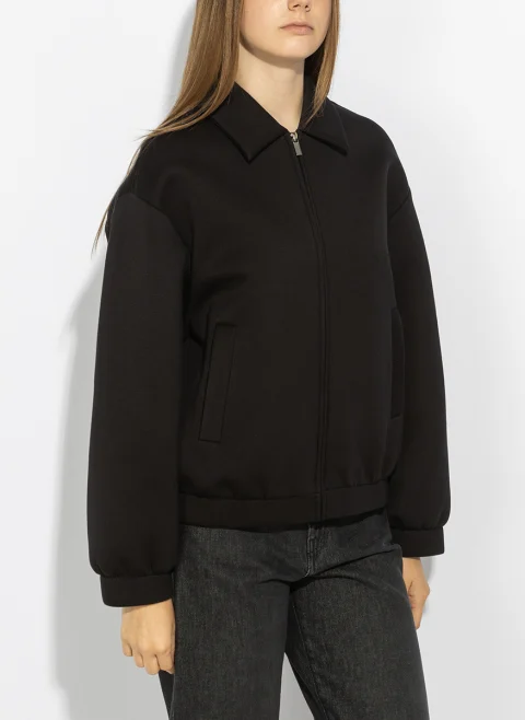 Бомбър яке Weekend Max Mara Wkdzebra — снимка 4