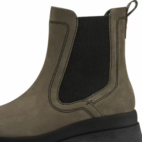 Дамски Равни Боти TAMARIS – 1-25423-45-722 OLIVE — снимка 4