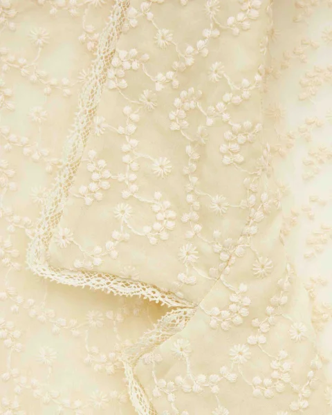 Set in Broderie Anglaise and Muslin — снимка 3