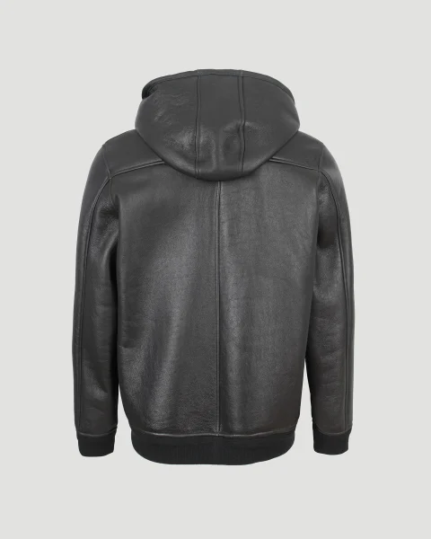 Leather Hoodie — снимка 2