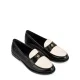 Дамски черно-бели мокасини TORY BURCH — снимка 3