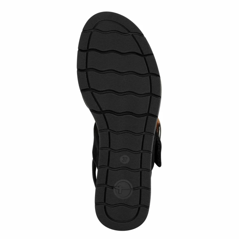 Дамски Сандали На Платформа TAMARIS – 1-28206-42-007 BLACK UNI — снимка 6