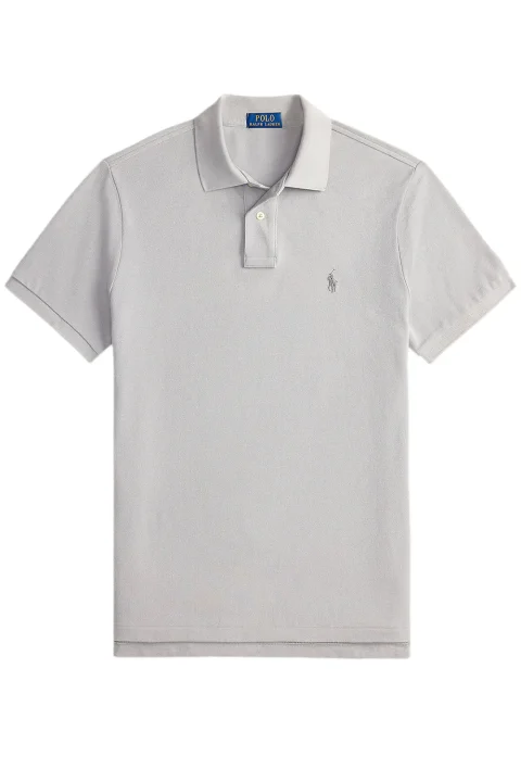 Polo Basic Mesh-Ssl-Knt 710680784466 020 grey