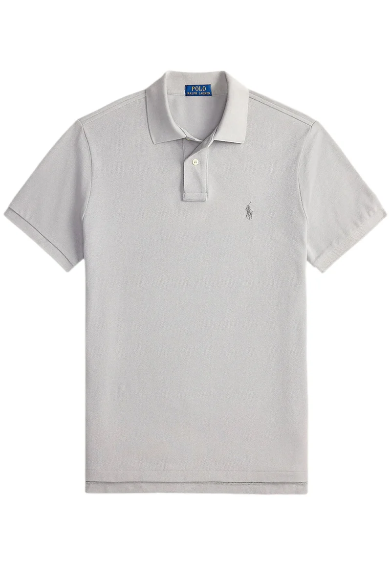 Polo Basic Mesh-Ssl-Knt 710680784466 020 grey