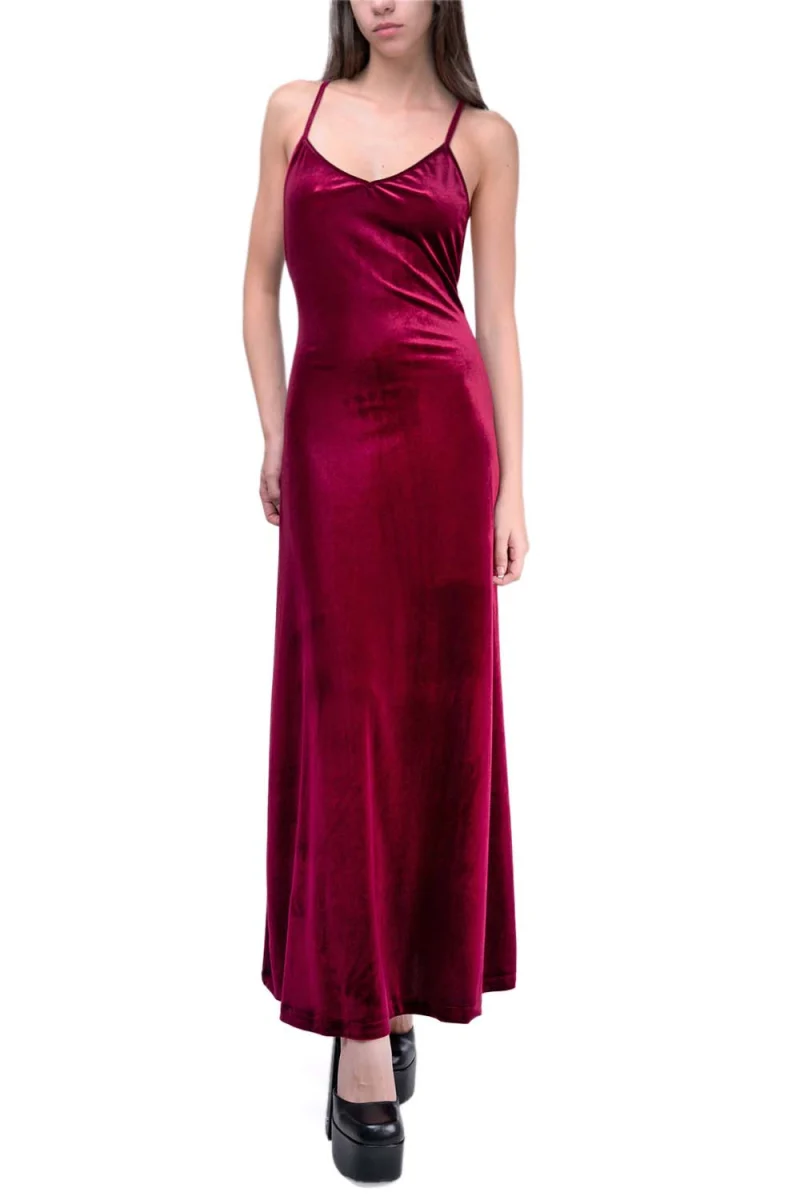 Рокля Claridge Dress WWD23W061 wine