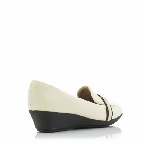 Дамски Обувки На Платформа PICCADILLY – 14318503 OFF WHITE — снимка 2