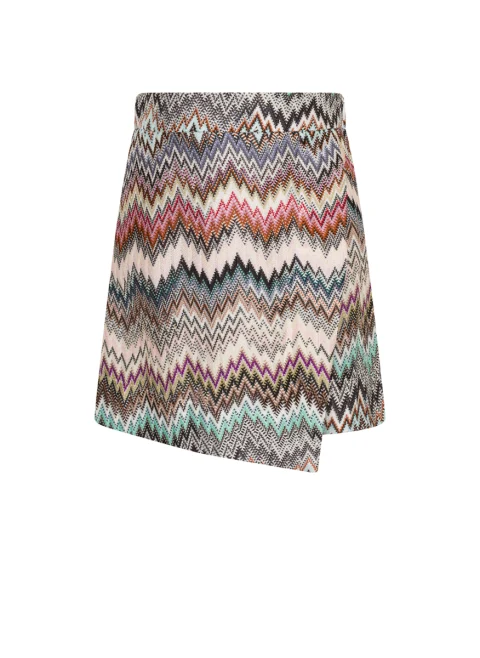 Пола-панталон с асиметричен мотив Missoni Kids