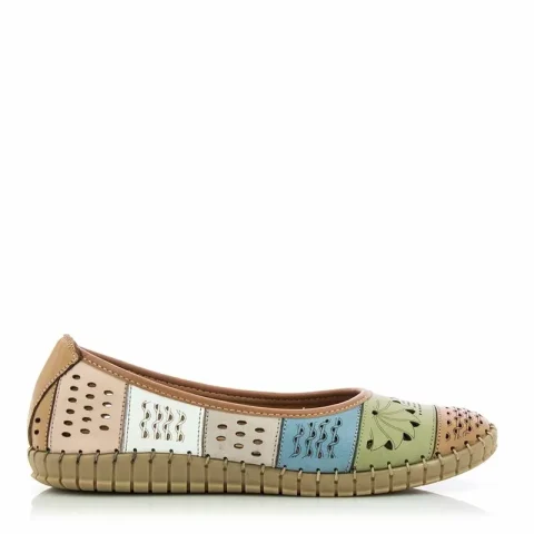Балерини VERONELA – 398.721 TAN MIX