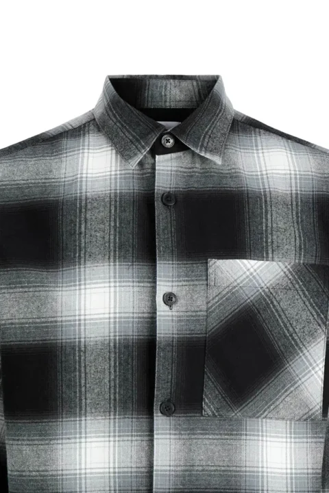 Риза Jjejackson Overshirt 12300088 19-0201 TCX asphalt — снимка 2