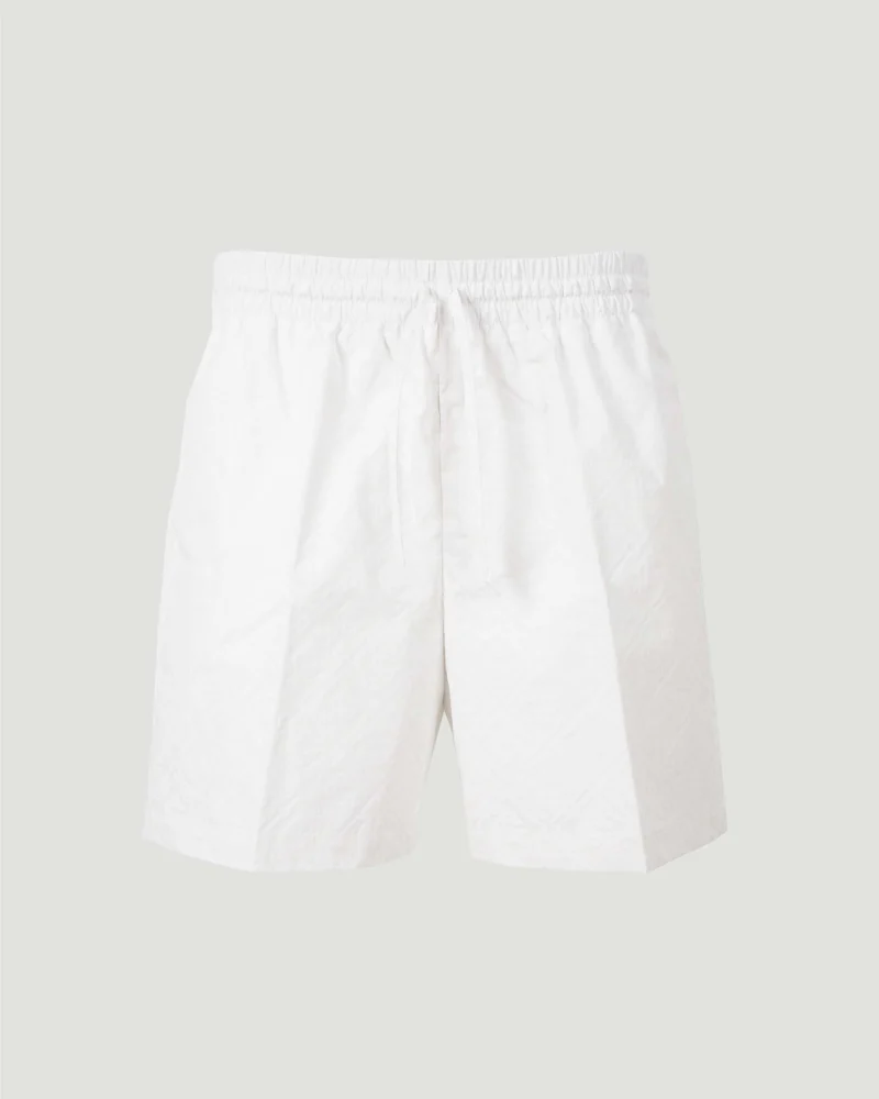 Monogram Drawstring Shorts
