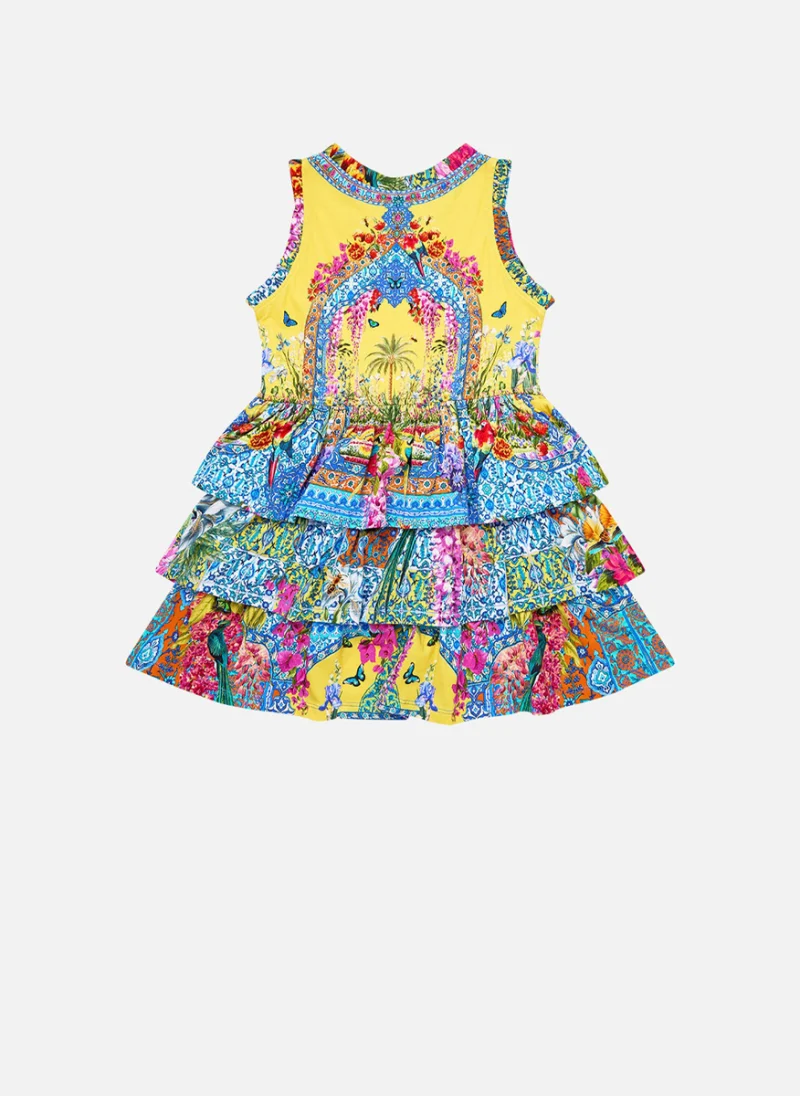 Рокля с волани 'Sultanahmet summer' Camilla Kids — снимка 2