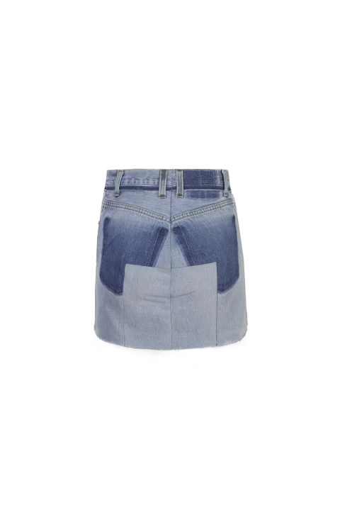 Denim Skirt in Blue — снимка 2