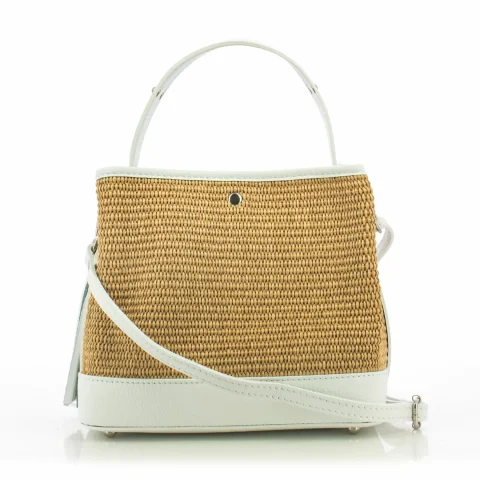 Класически Чанти JUICE – 112595 WHITE — снимка 4