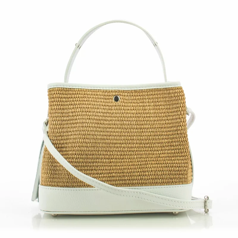 Класически Чанти JUICE – 112595 WHITE — снимка 4