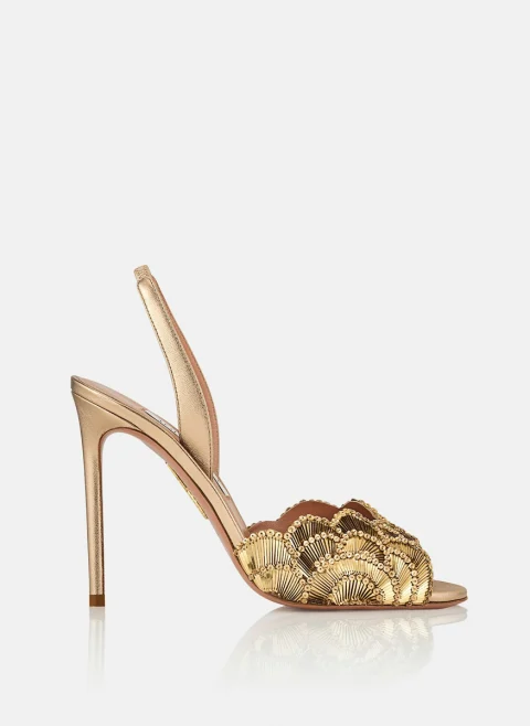 Сандали с пайети 'Ce Soir' Aquazzura