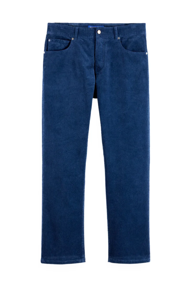 Панталон The Zee Straight Jeans In Coloured Corduroy 180904 410 insignia blue