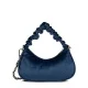 Дамска синя чанта Clutch LANCASTER — снимка 4