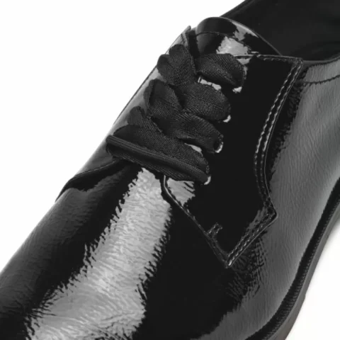 Дамски Ежедневни TAMARIS – 1-23204-41-018 BLACK PATENT — снимка 3