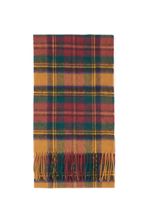 Шал New Check Tartan USC0137 ye91 harvest gold