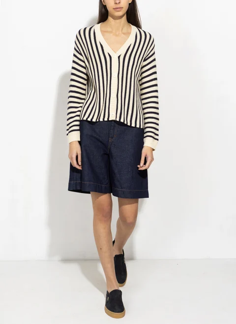 Жилетка от фино плетиво Weekend Max Mara Wkdnicchia