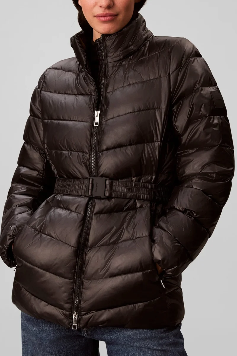 Яке Shine Lwed Mid Puffer LV044H504G UB1 black — снимка 2