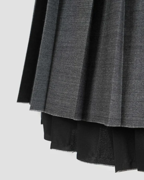Pleated Mini Skirt — снимка 2
