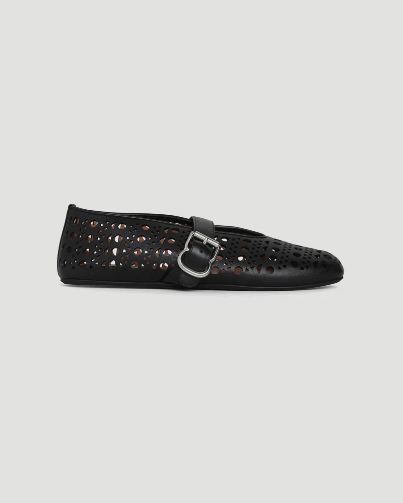 Ballet Flats in Vienne Lambskin